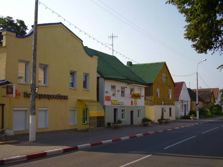 Pastavy. Buildings from XIX - begining of ХХ cent. 