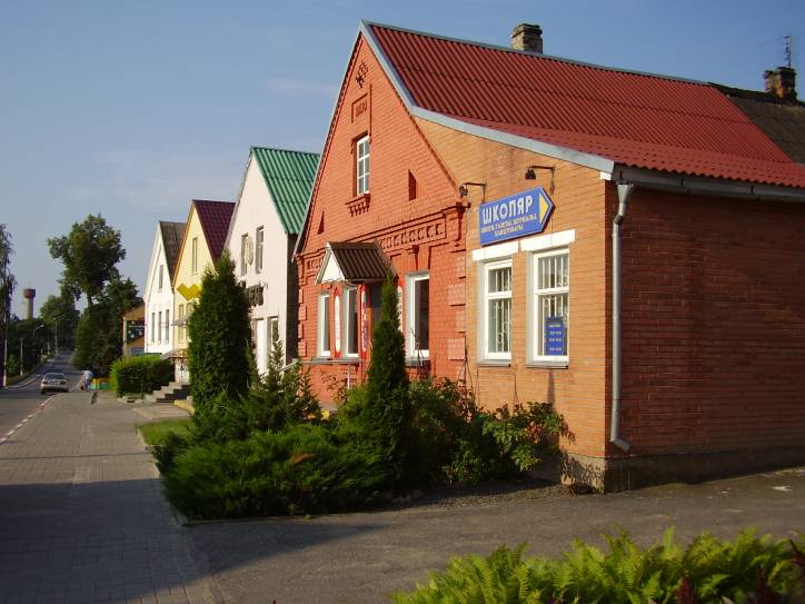 Pastavy. Buildings from XIX - begining of ХХ cent.