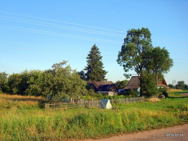  - Пейзажи . Деревенская усадьба