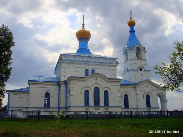 Шпакоўшчына. Царква Праабражэння Гасподняга
