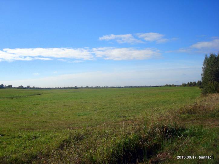  - Пейзажи . Вид от усадьбы на место где была деревня Захарничи