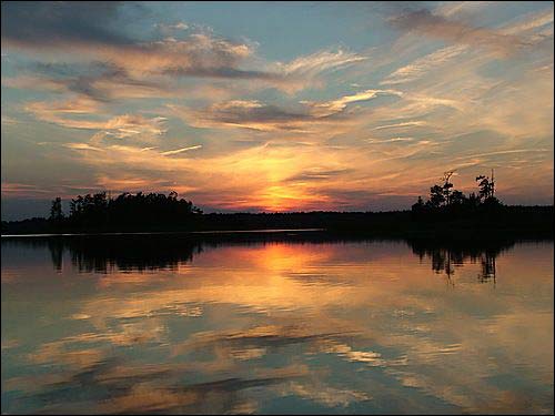 Краявіды  Гарбачэве. Захад сонца над Нешчардай  - Краявіды . Захад сонца над Нешчардай