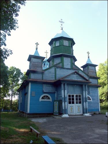Hoščava. Orthodox church of the Exaltation of the Holy Cross
