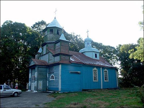 Hoščava. Orthodox church of the Exaltation of the Holy Cross