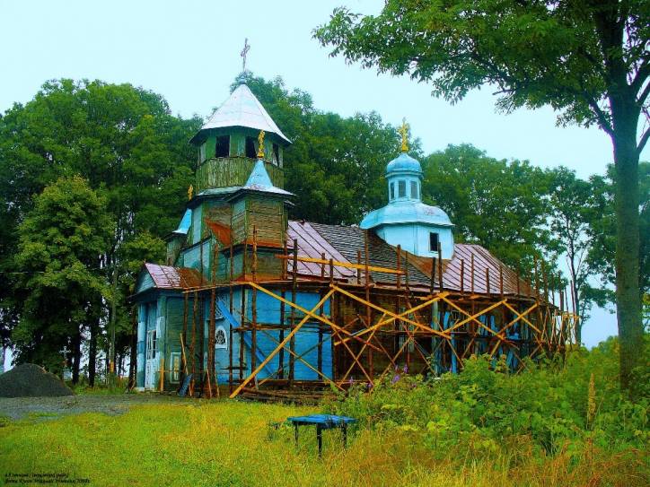 Hoščava. Orthodox church of the Exaltation of the Holy Cross