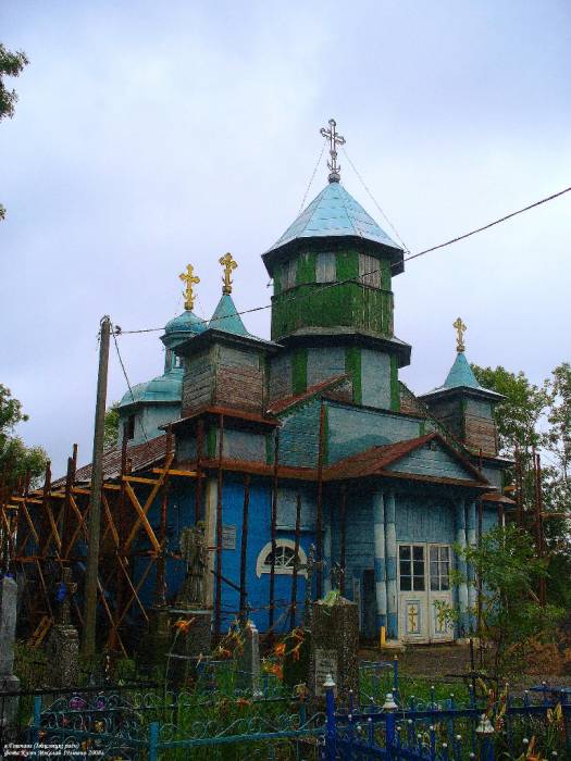 Hoščava. Orthodox church of the Exaltation of the Holy Cross