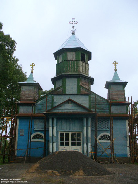 Hoščava. Orthodox church of the Exaltation of the Holy Cross