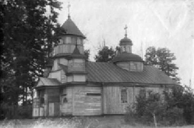 Hoščava. Orthodox church of the Exaltation of the Holy Cross