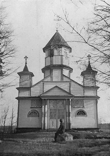 Hoščava. Orthodox church of the Exaltation of the Holy Cross