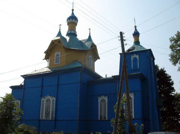 Szarkowszczyzna. Cerkiew Zaśnięcia NMP