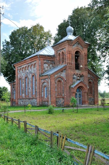 Laskowicze. Cerkiew Sergiusza z Radoneża