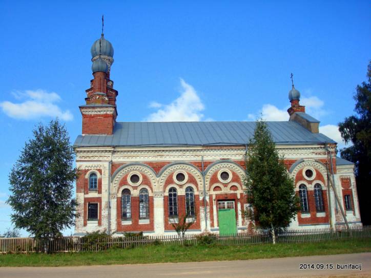Łowża. Cerkiew Zaśnięcia NMP