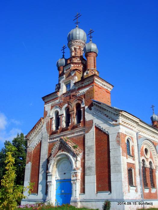 Łowża. Cerkiew Zaśnięcia NMP