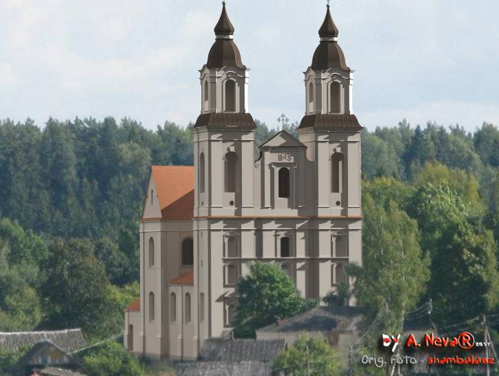  - Kościół św. Weroniki i klasztor Bernardynów. 