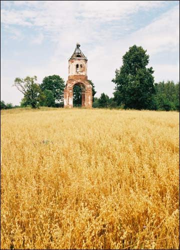 Rosica. Orthodox church (ruins)