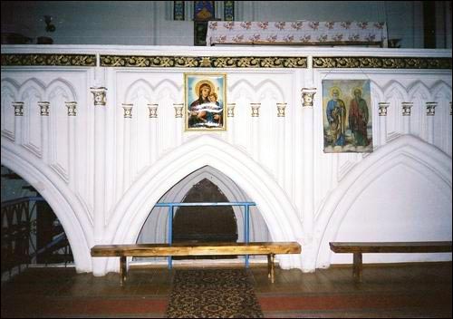 Фрагмент інтэр\'еру Сар'я. Царква Успення Прасвятой Багародзіцы