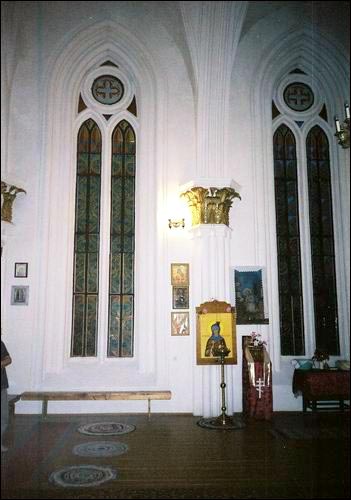 Фрагмент інтэр\'еру Сар'я. Царква Успення Прасвятой Багародзіцы