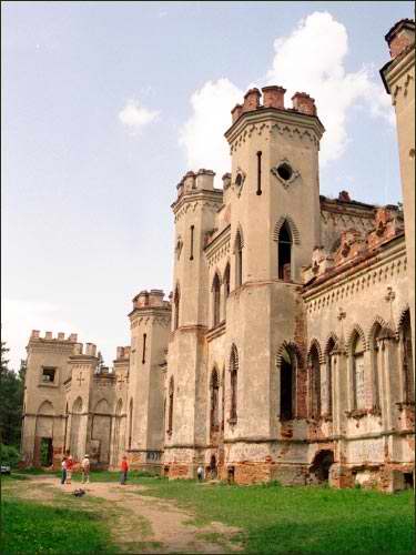 Фрагмент Марачоўшчына (Косава). Палац Пуслоўскіх