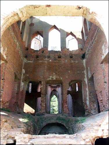 Палац Пуслоўскіх. Руіны Марачоўшчына (Косава). Палац Пуслоўскіх