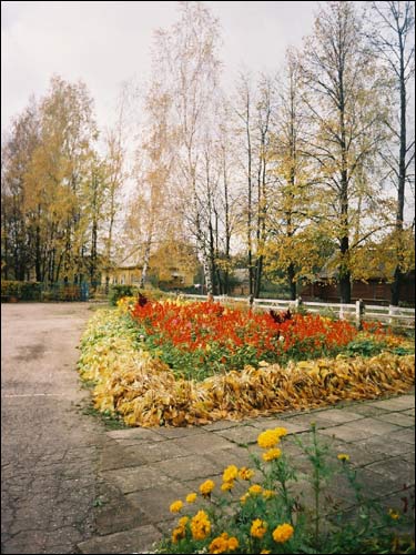 Suraž. Town streets 