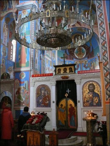  - Царква Дабравешчання Прасвятой Багародзіцы. Інтэр'ер, фрагмент