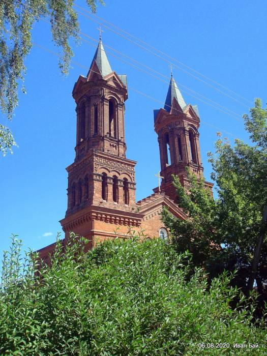 Башни костёла Витебск. Костёл Святой Варвары