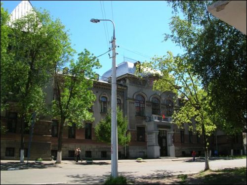Witebsk.  Budynek dawnego banku