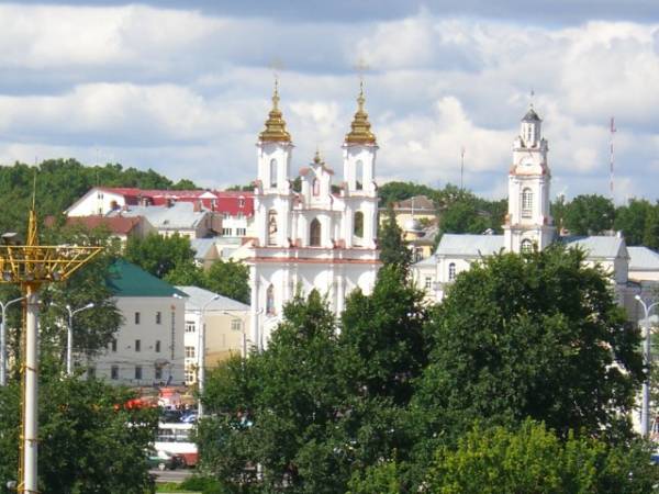 Уваскрасенская (Рынкавая) царква Віцебск. Краявіды