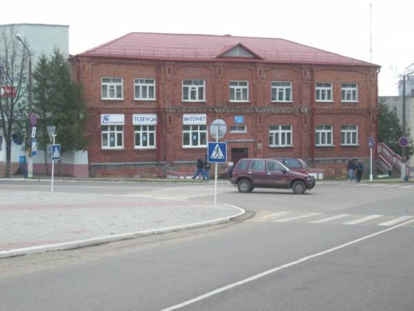 Brasłaŭ. Town streets 
