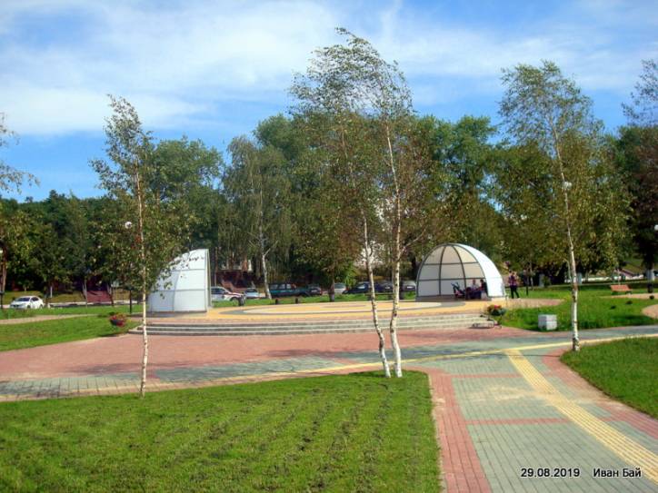 Brasłaŭ. Town streets 