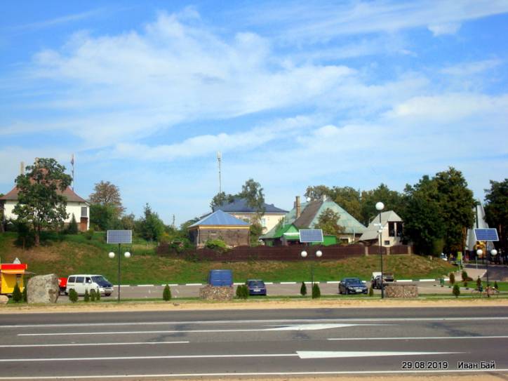 Brasłaŭ. Town streets 