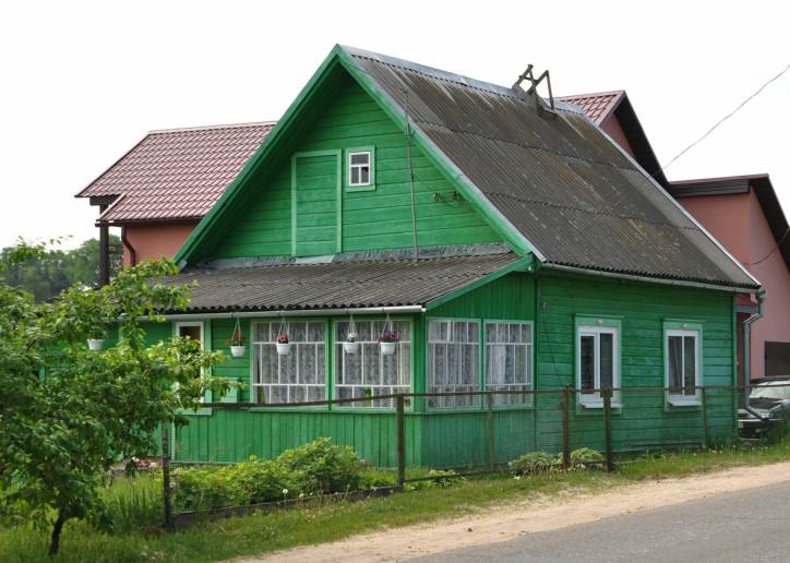 Brasłaŭ. Town streets 
