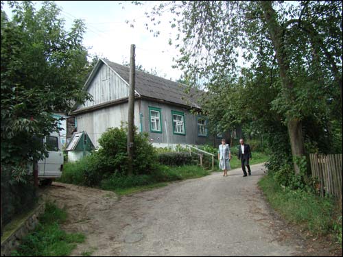 Brasłaŭ. Town streets 