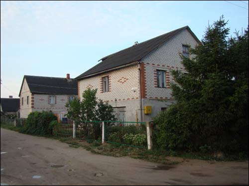 Brasłaŭ. Town streets 