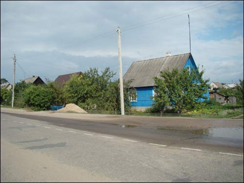 Brasłaŭ. Town streets 