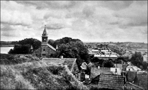 Brasłaŭ. Town at the old photos 