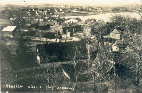 Brasłaŭ. Town at the old photos 