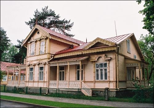 Druskininkai. Town streets
