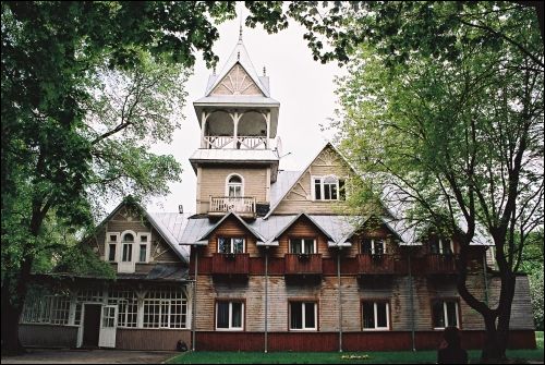 Druskininkai. Town streets