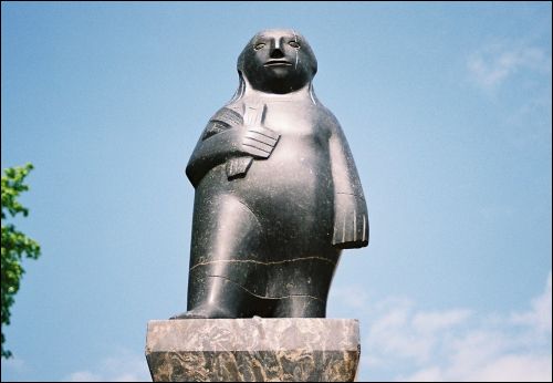 Druskininkai. Town streets