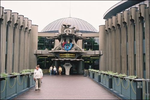Druskininkai. Town streets