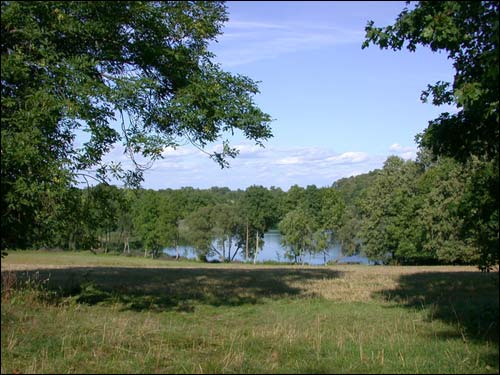 Justianów (Vainežeris). Park dworski 