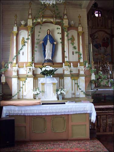 Kopciowo. Kościół Opatrzności Bożej