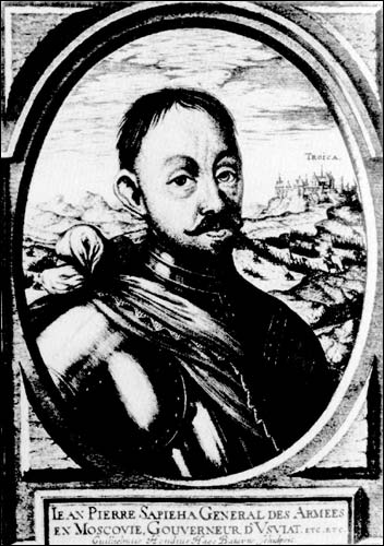 Jan Piotr Sapieha (1569-1611), Starosta uśmatski, dziedzic Lejpun Lejpuny. Dwór Kruszewskich