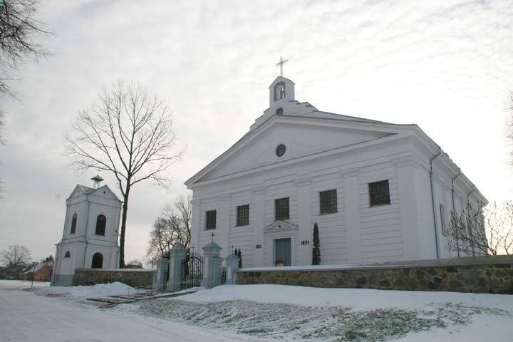 Лейпалингис (Лейпуны). Костёл Успения Пресвятой Девы Марии