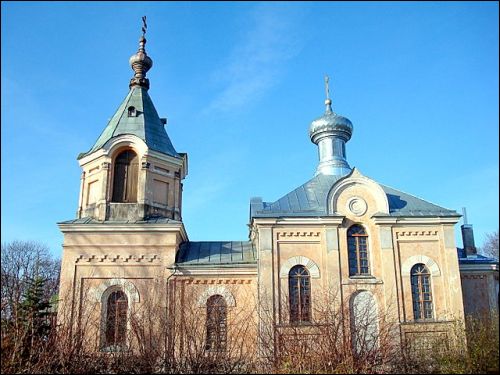 Сумилишки |  Церковь Святого Николая Чудотворца. Боковой фасад