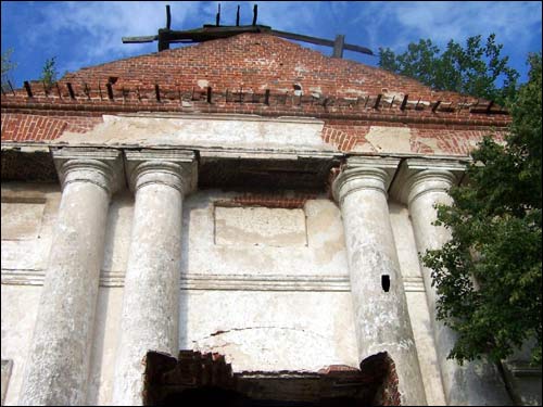  - Манастыр Покрыва Прасвятой Багародзіцы. Пакроўскі сабор. Галоўны фасад, фрагмент