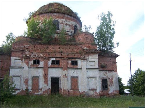  - Манастыр Покрыва Прасвятой Багародзіцы. Сабор, бакавы фасад