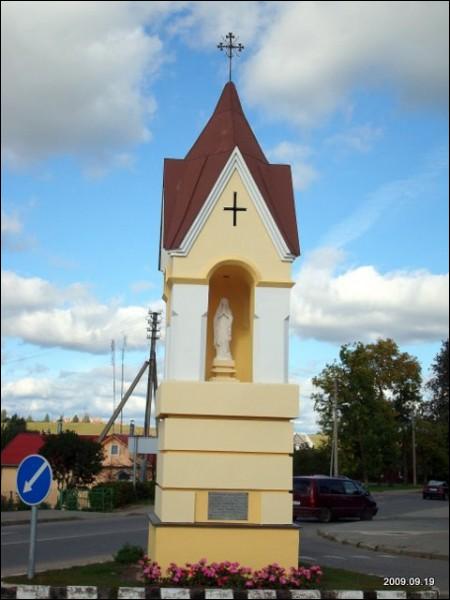 Свянцяны. Каплічка прыдарожная 