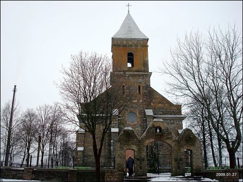 Рудзішкі. Касцёл Найсвяцейшага Сэрца Езуса
